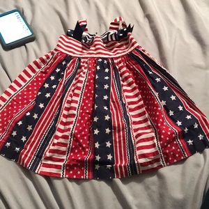 Baby girl 4th of July dress